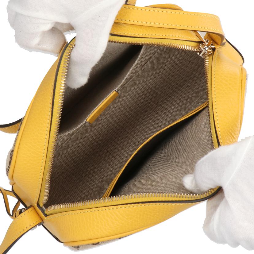 GUCCI グッチ/GGキャンバスショルダーバッグ/イエロー/449413//568***/Aランク/91