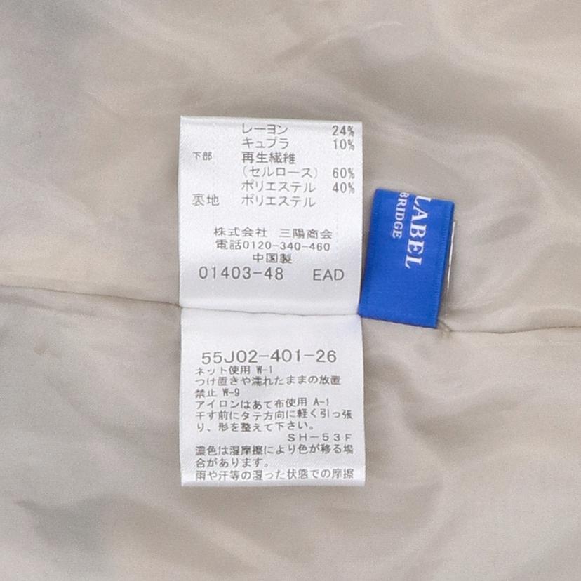 BLUELABEL CRESTBRIDGE ブルーレーベルクレストブリッジ/半袖ワンピース/55J02-401-26//Aランク/09