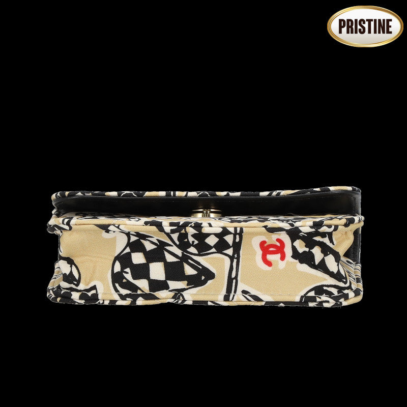 CHANEL シャネル/ミニマトラッセキルティングチェーンショルダー /チェッカーフラッグ//XL7*****/SAランク/84