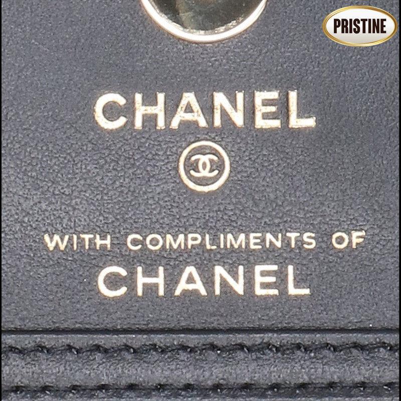 CHANEL シャネル/ミニマトラッセキルティングチェーンショルダー /チェッカーフラッグ//XL7*****/SAランク/84