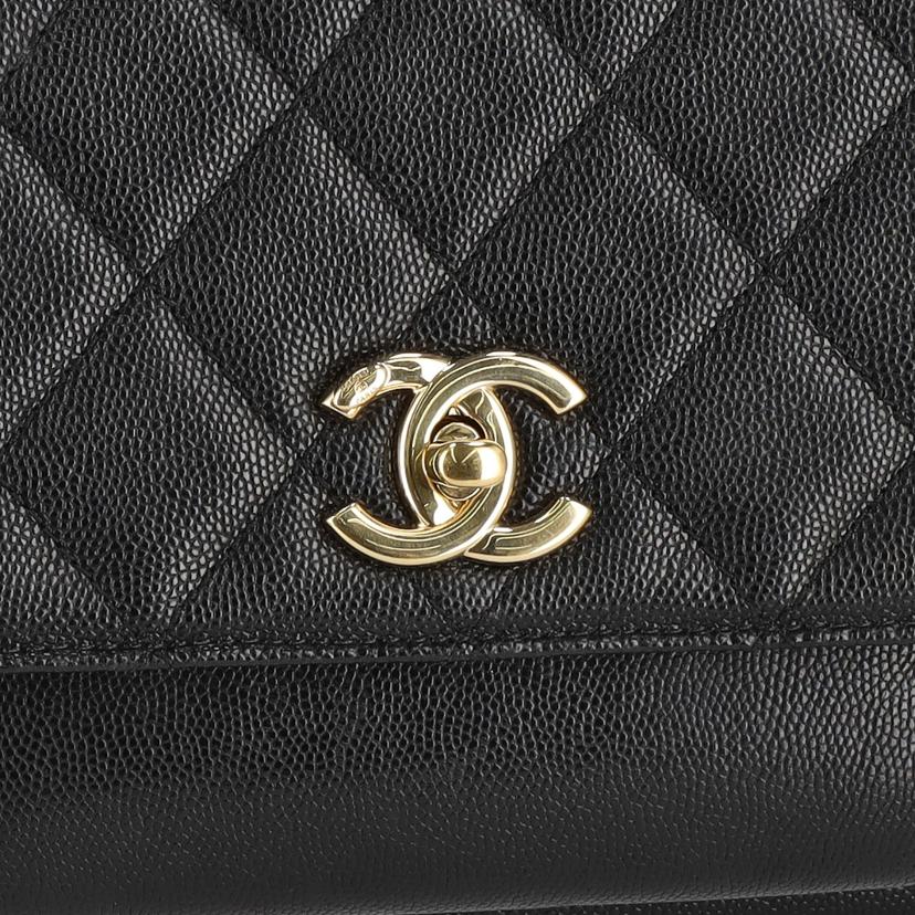 CHANEL シャネル/キャビアスキン/ビジネスアフィニティチェーンショルダーバッグ//234*****/ABランク/91