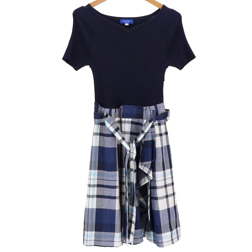 BLUELABEL CRESTBRIDGE ブルーレーベルクレストブリッジ/半袖ワンピース/55J78-782-29//ABランク/09