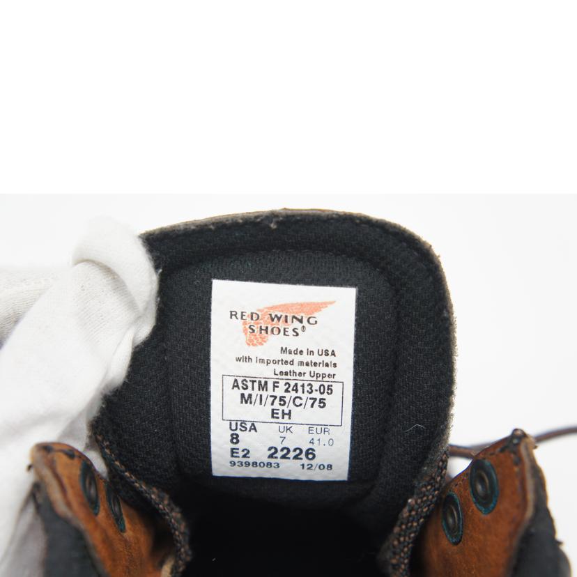 REDWING レッドウイング/レザースティールトゥブーツ/2226//Bランク/75