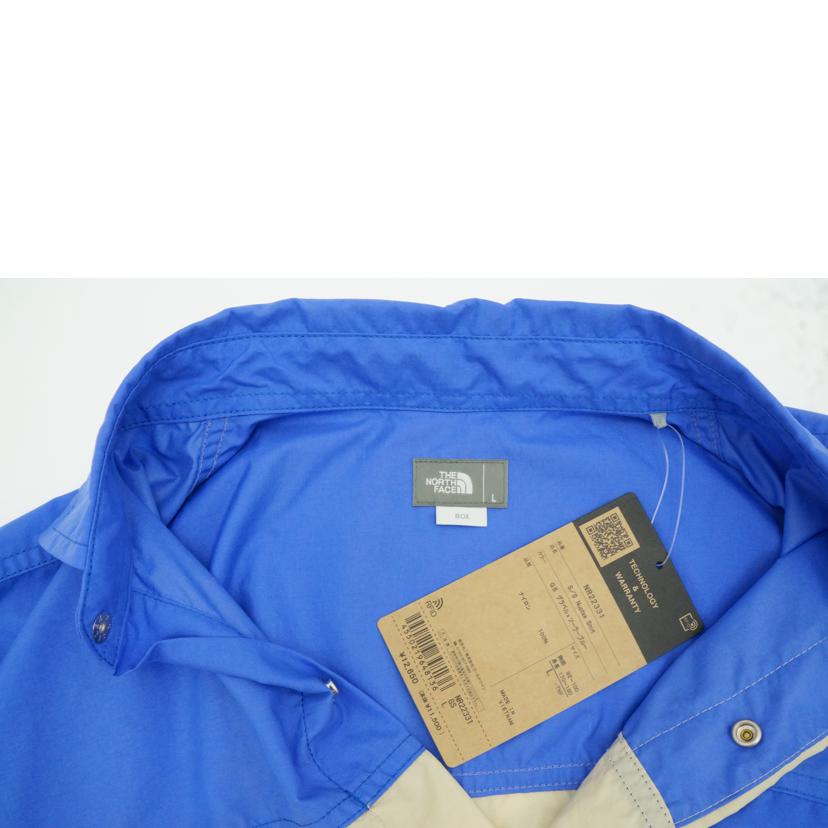 THE NORTH FACE ノースフェイス/S/S ヌプシシャツ/青/NR22331//ABランク/42