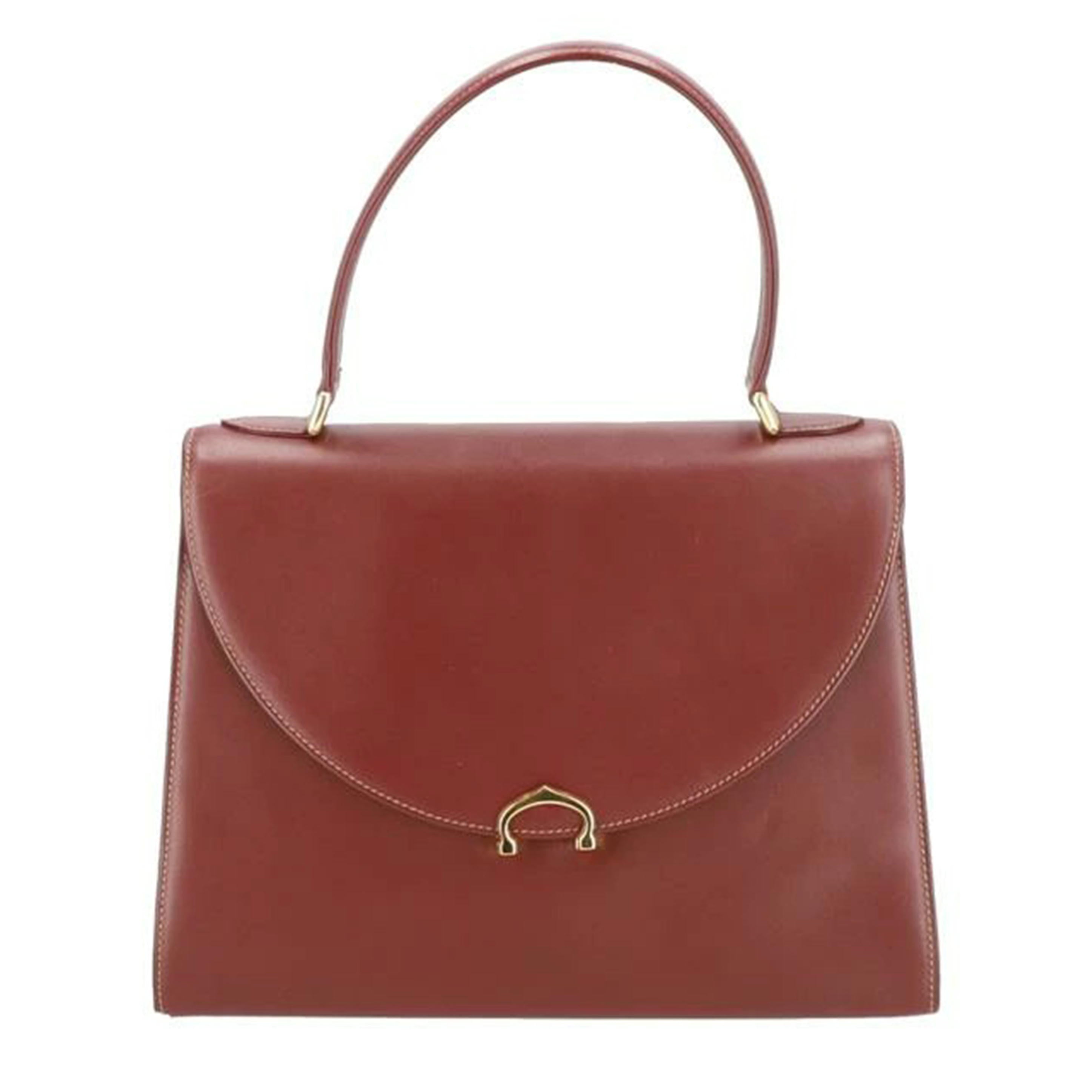 Cartier/マストライントップハンドルハンドバッグ//Aランク/24