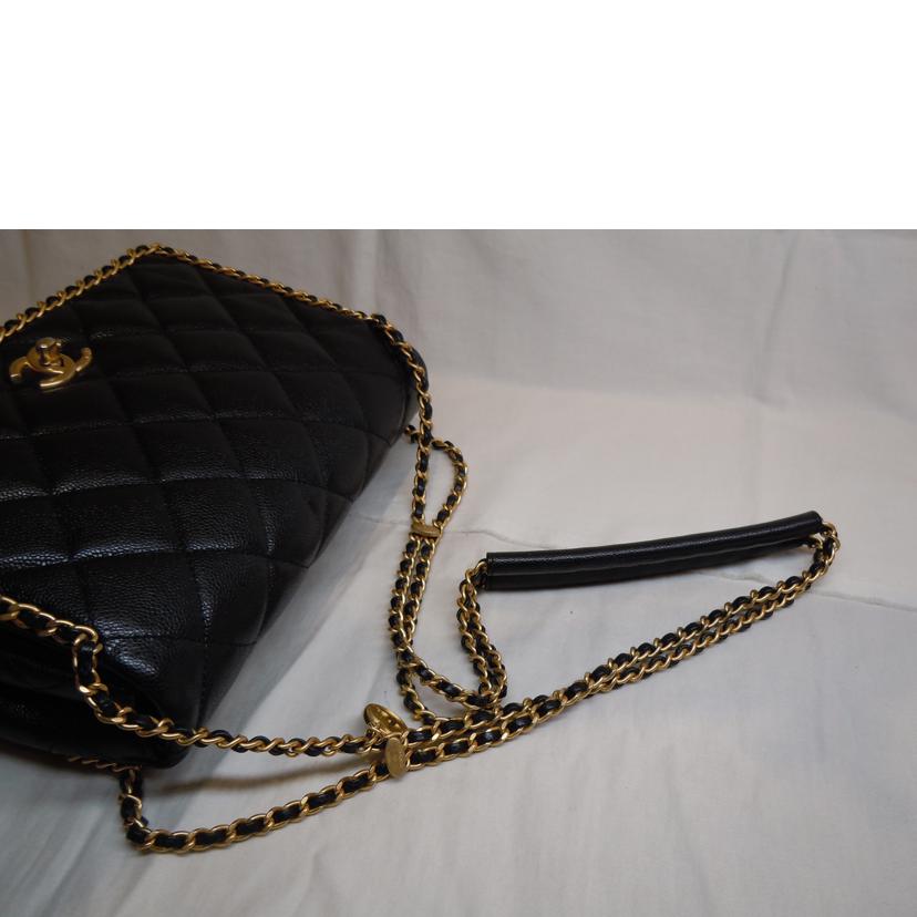 CHANEL シャネル/マトラッセスモールフラップグレインドカーフWチェーンショルダー/AS3468//A07*****/Aランク/92