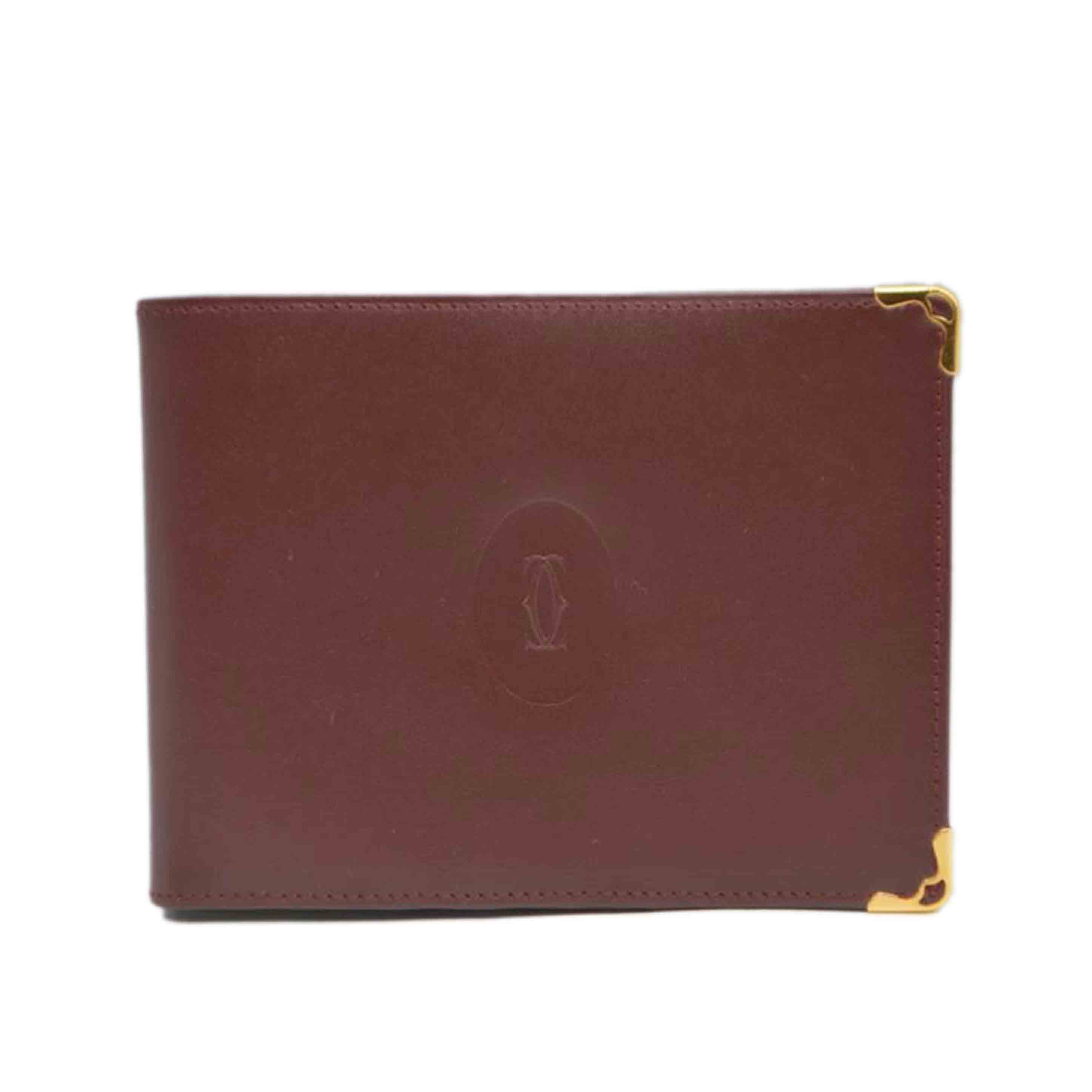 Cartier カルティエ/マストラインラージレザー財布/ボルドー/3184325//EL2*****/Sランク/89
