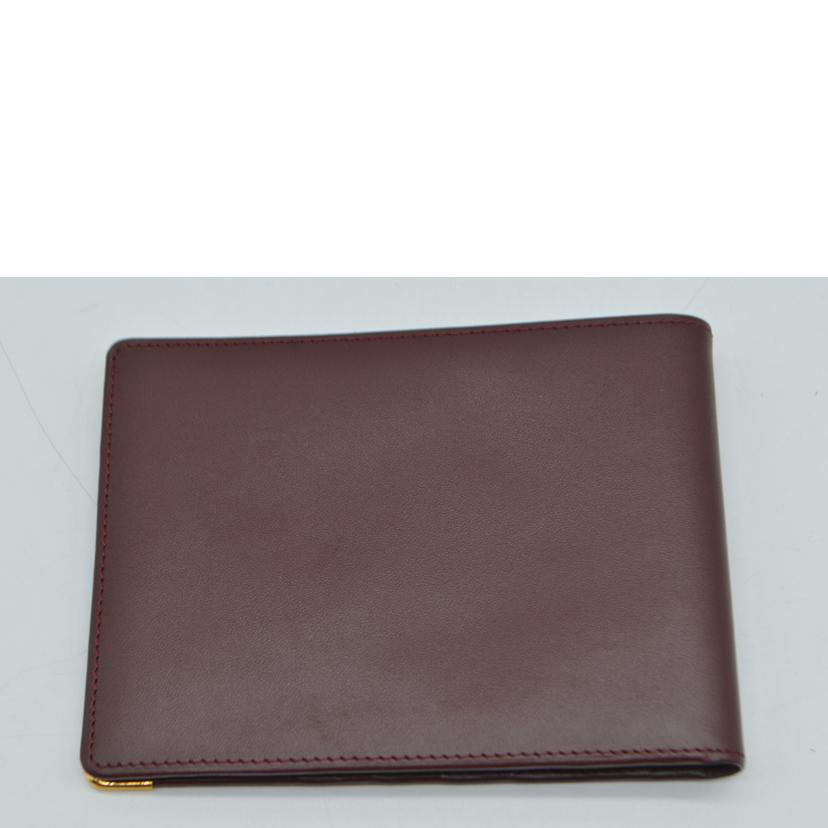 Cartier カルティエ/マストラインラージレザー財布/ボルドー/3184325//EL2*****/Sランク/89