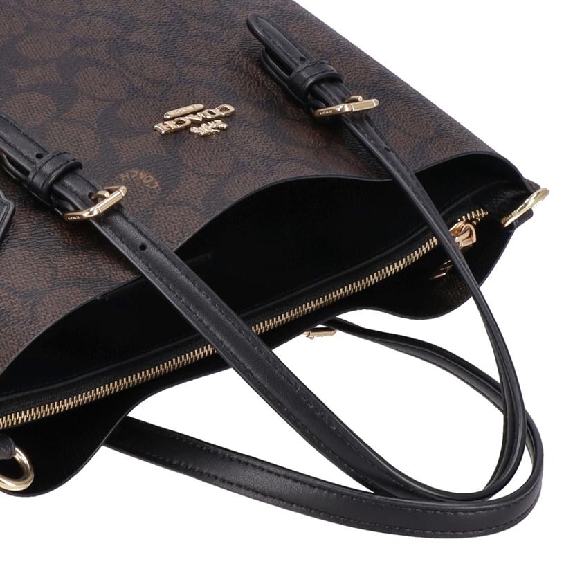 COACH コーチ/モリートート25シグネチャーPVC2WAY/CV965//K24**/Aランク/75