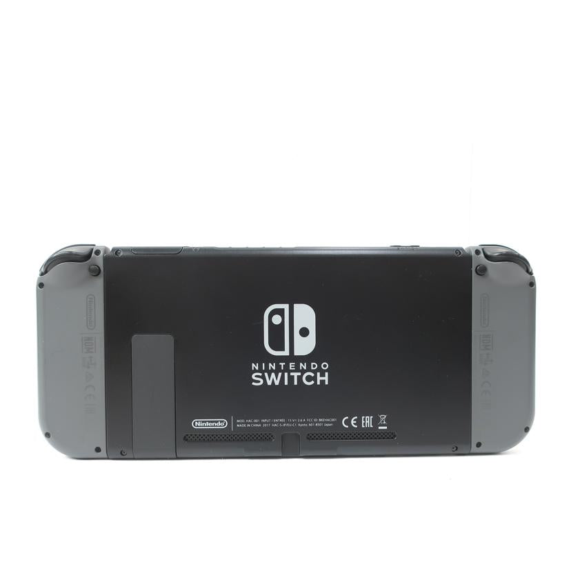 Nintendo 任天堂/Nintendo switch ニンテンドースイッチ 前期型 グレー×ブラック/HAC-001//XAJ10010639527/Bランク/65