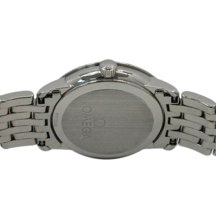 OMEGA オメガ/デヴィル プレステージ/シェル文字盤/ダイヤベゼル/クオーツ/413.15.27.60.05.001//917*****/Aランク/77