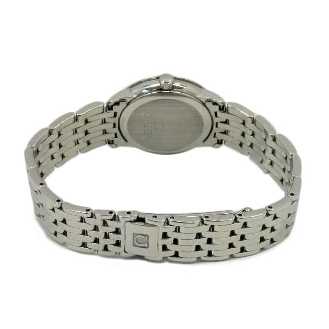 OMEGA オメガ/デヴィル プレステージ/シェル文字盤/ダイヤベゼル/クオーツ/413.15.27.60.05.001//917*****/Aランク/77