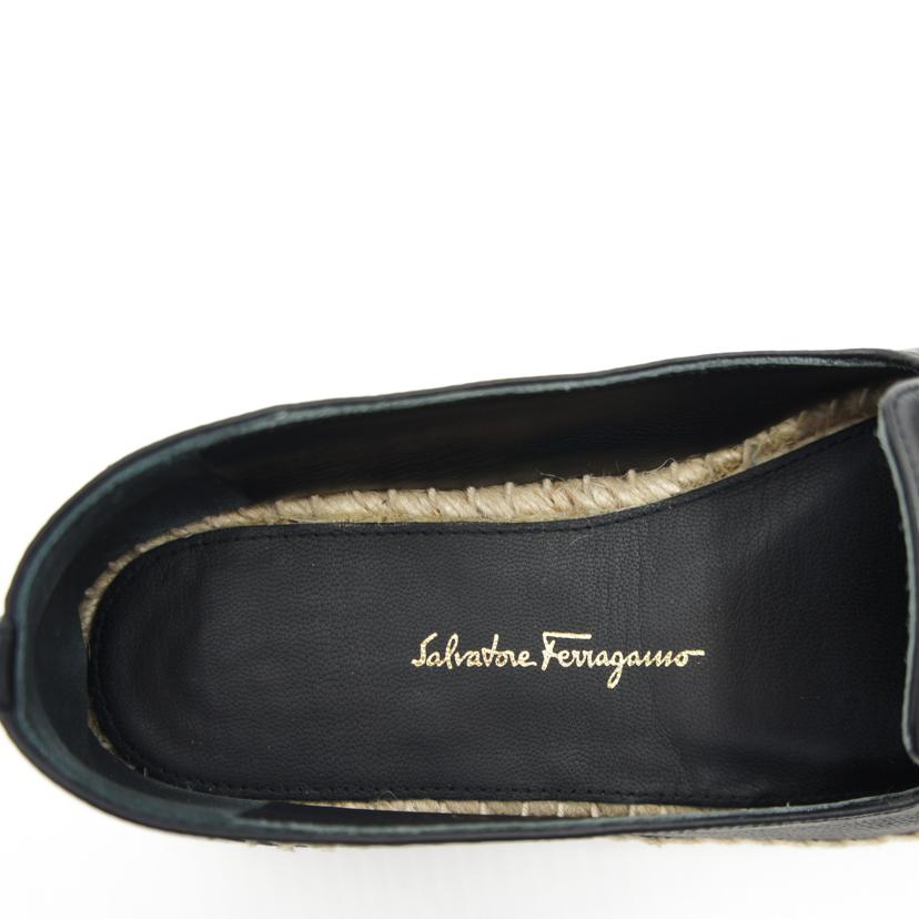 SalvadoreFerragamo フェラガモ/エスパドリーユ/フラットシューズ/705809//サイズ:4/ABランク/75