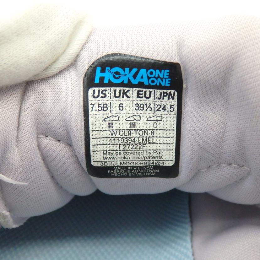HOKA ONE ONE ホカオネオネ/W クリフトン8 ローカットスニーカー/1119394-LMEL//ABランク/77