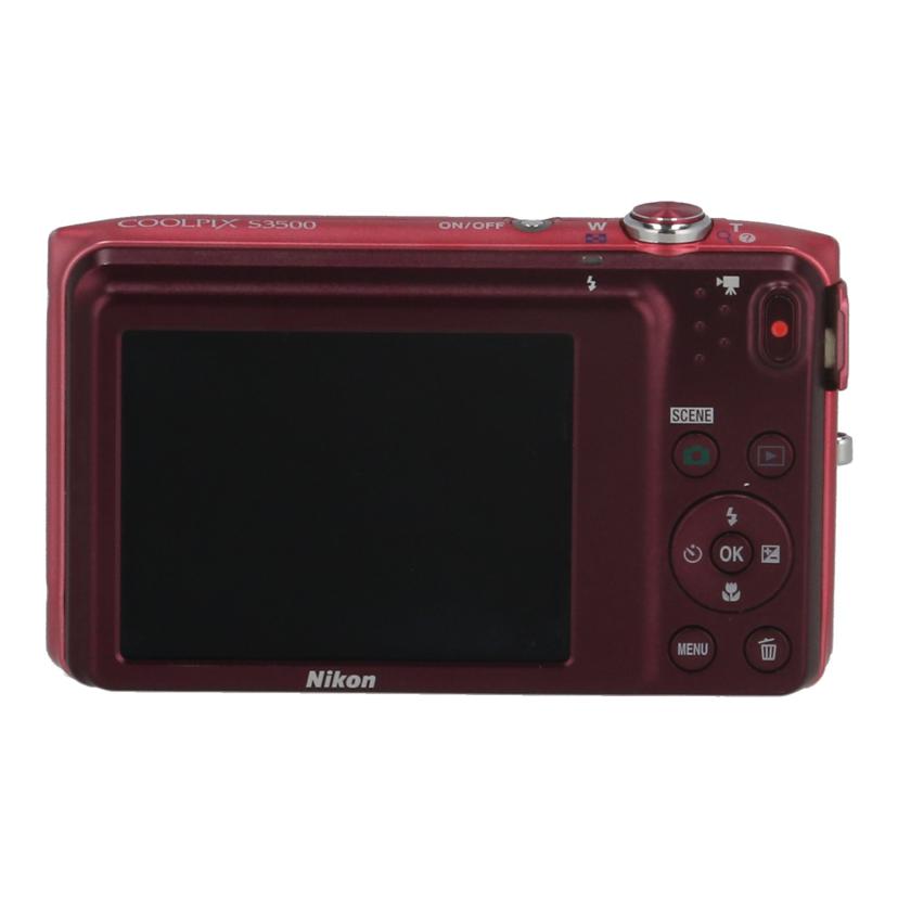 Nikon ニコン /デジタルカメラ/COOLPIX S3500//24023001/Bランク/70