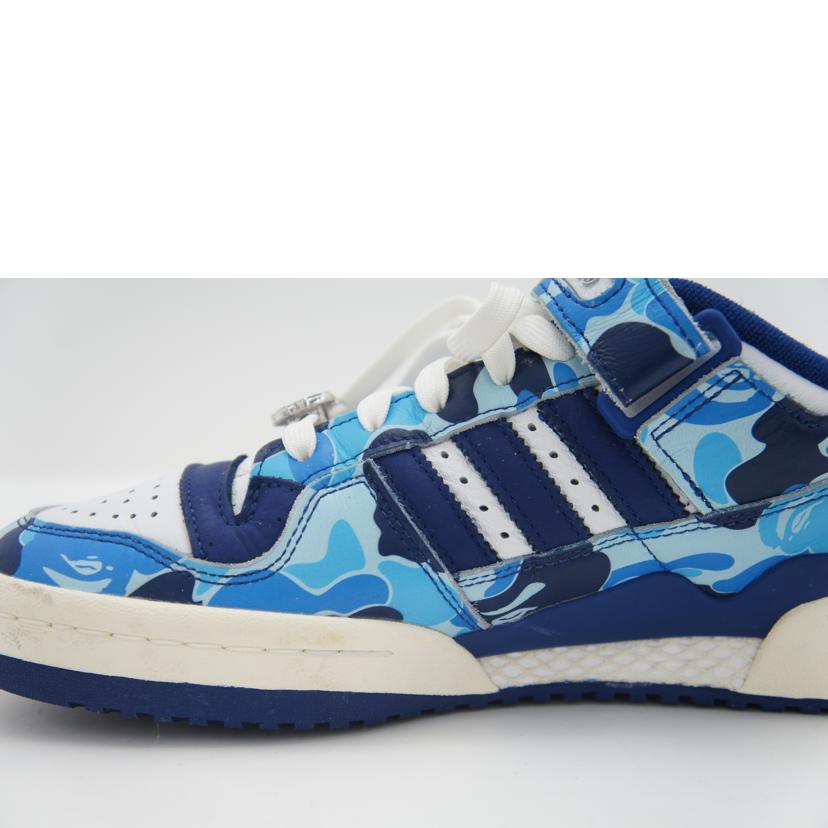 adidas アディダス/FORUM 84BAPE LOW BLUE CAMO/ID4772//ABランク/41
