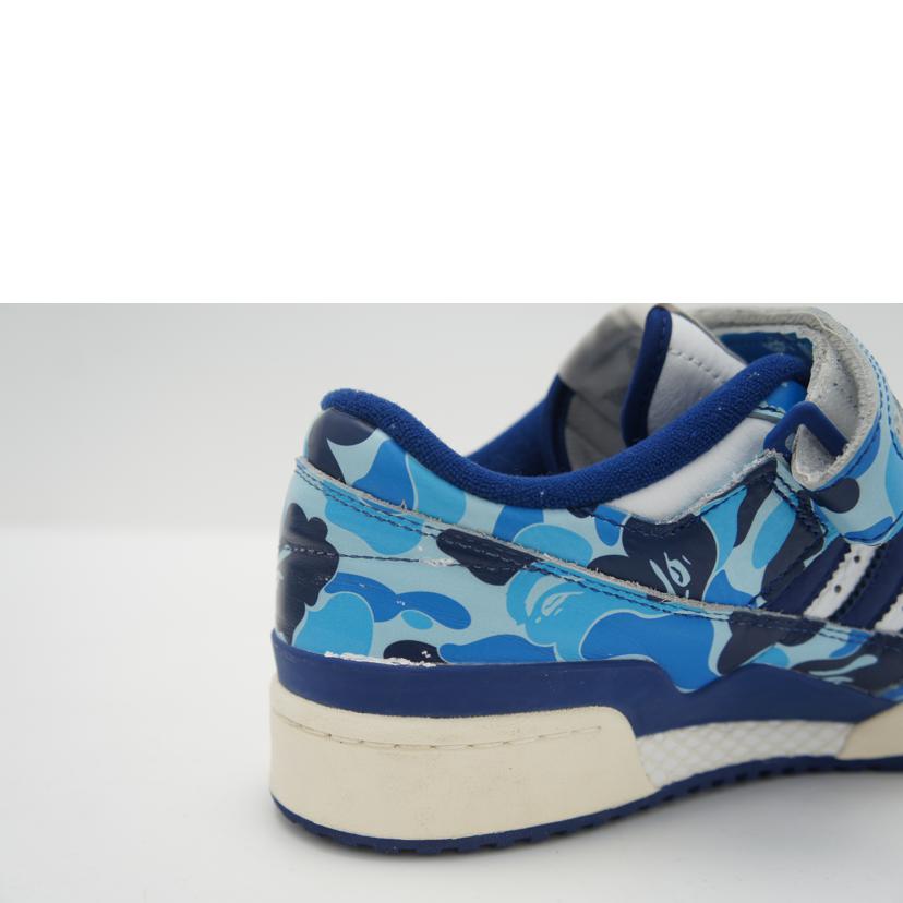 adidas アディダス/FORUM 84BAPE LOW BLUE CAMO/ID4772//ABランク/41