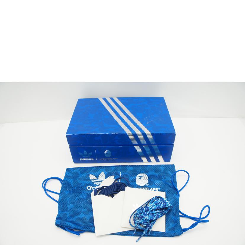 adidas アディダス/FORUM 84BAPE LOW BLUE CAMO/ID4772//ABランク/41