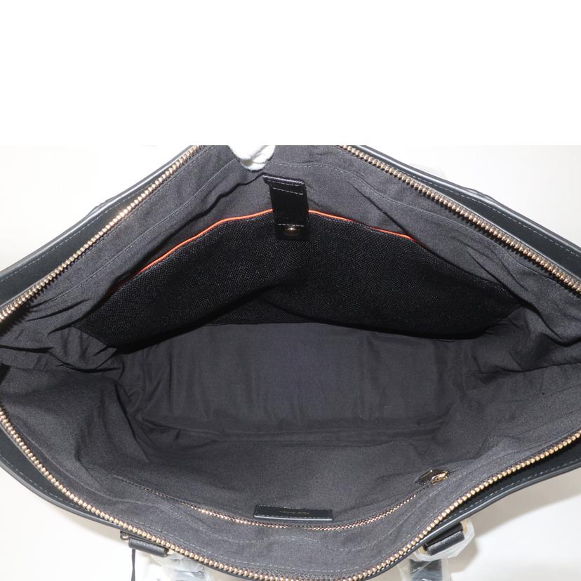 Paul Smith ポールスミス/ストライプインセット トートバッグ ブラック/APS234//Sランク/65