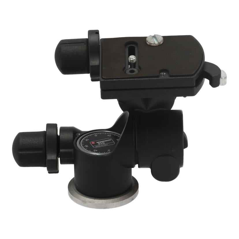 Manfrotto マンフロット /ギア付きジュニア雲台/410//C1267885/Bランク/82