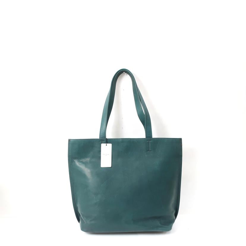 Paul Smith ポールスミス/トートバッグ レザー ビリジアングリーン//Aランク/65