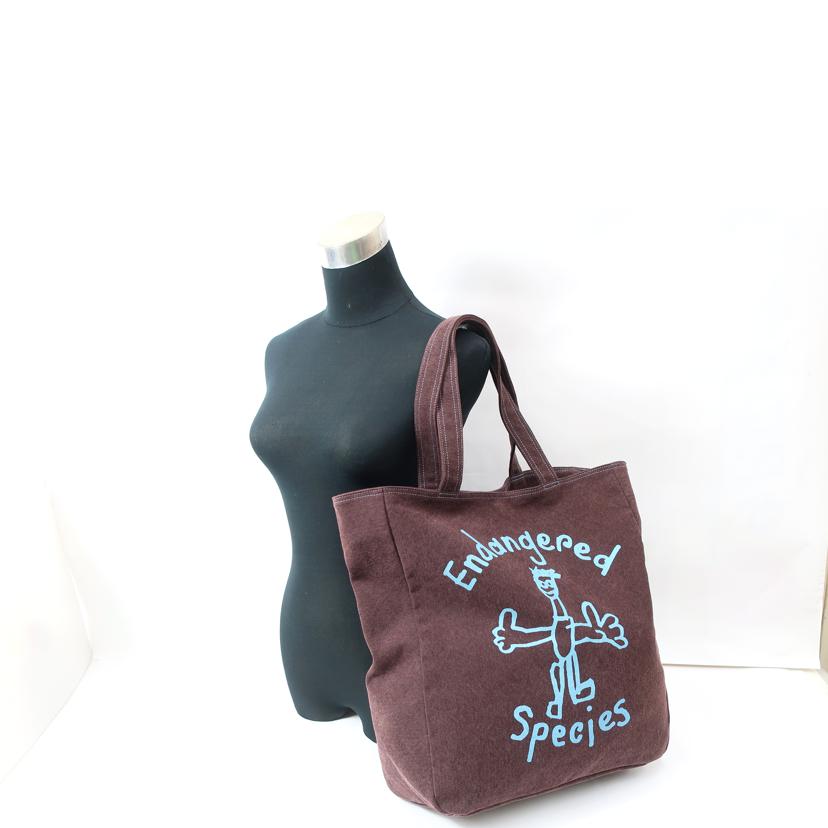 Vivienne Westwood ヴィヴィアン・ウエストウッド/Endangered Species キャンバストートバッグ ブラウン//ABランク/65