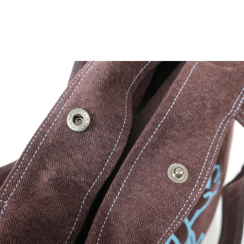 Vivienne Westwood ヴィヴィアン・ウエストウッド/Endangered Species キャンバストートバッグ ブラウン//ABランク/65