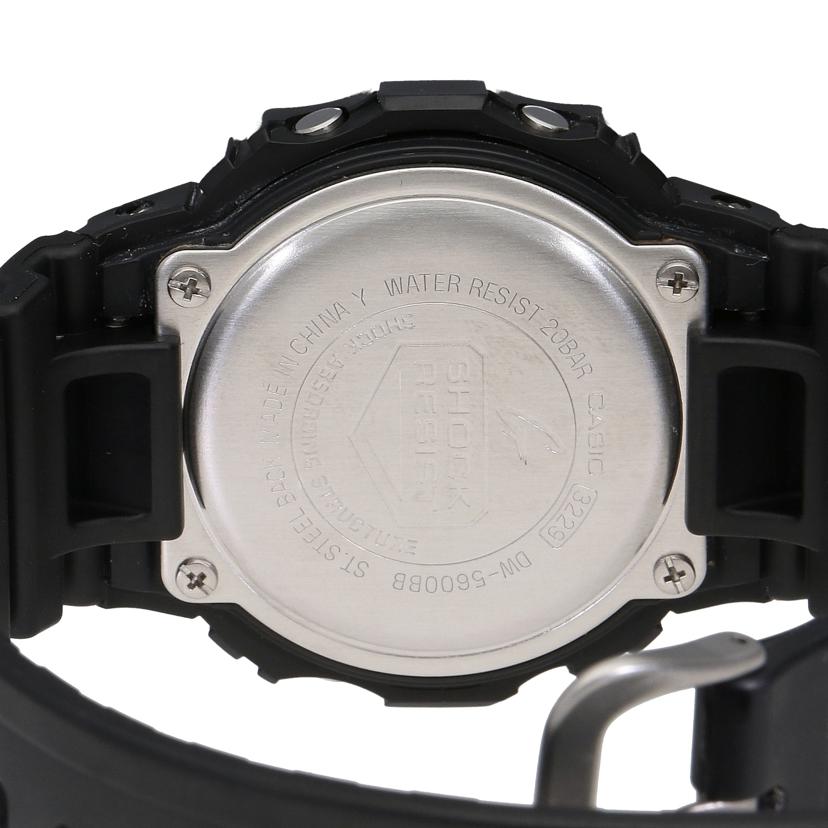 CASIO カシオ/G-SHOCKソリッドカラーズブラックモデル/DW-5600BB-1DR//ABランク/09