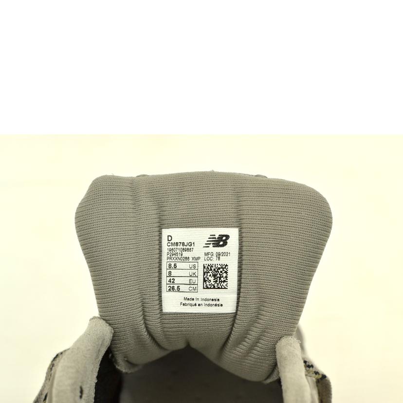 NB ニューバランス/878/グレー/CM878JG1//サイズ:26.5cm /ABランク/75