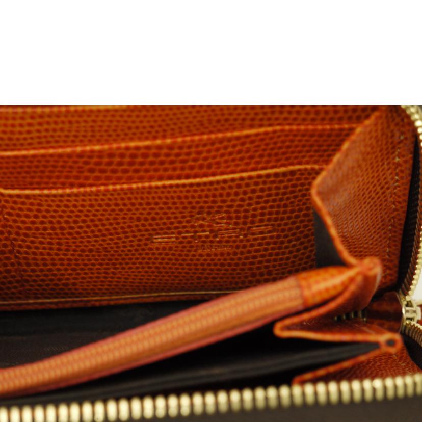 ETRO エトロ/ETRO ラウンドファスナー長財布//SAランク/69