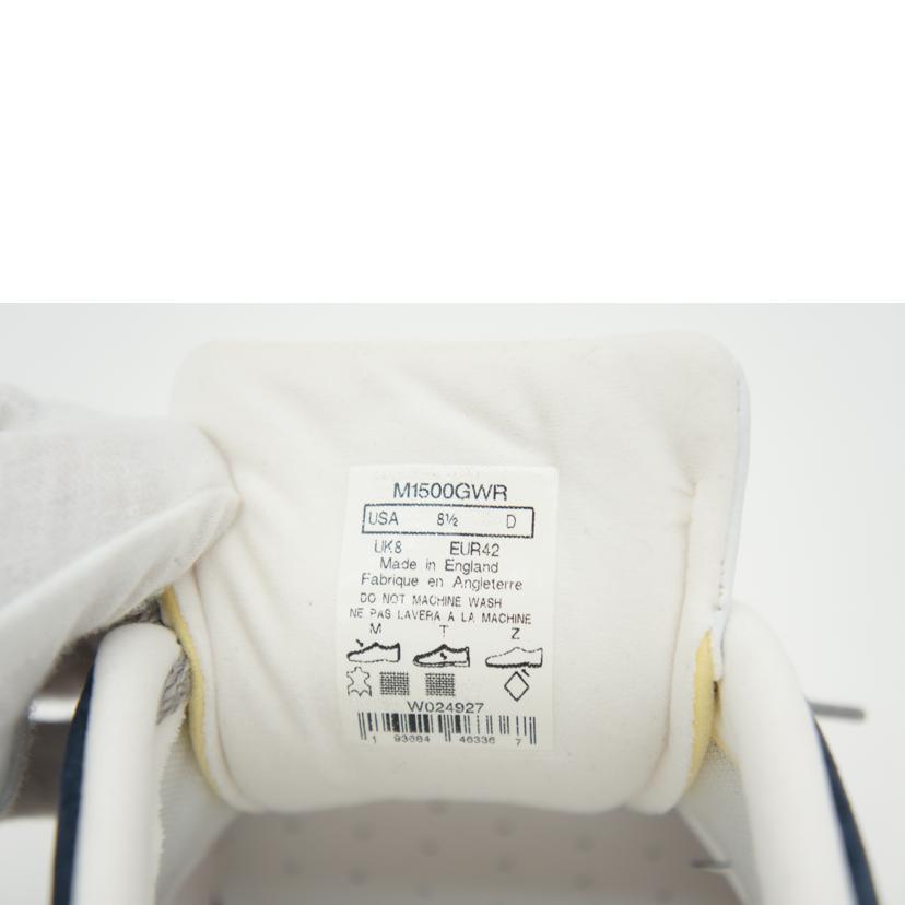 NB ニューバランス/M1500GWR/イングランドバックグレー/M1500GWR//サイズ:UK表記8/ABランク/75