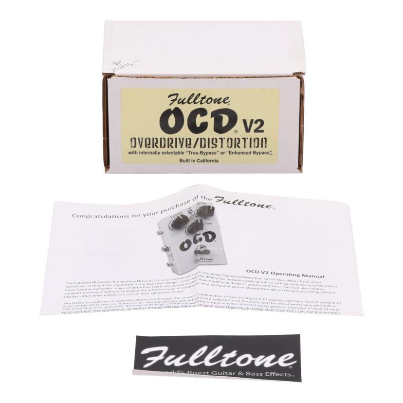 Fulltone フルトーン /エフェクター/オーバードライブ・ディストーション/OCDV2//201026/Aランク/62