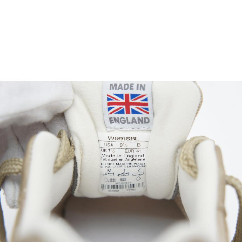 NB ニューバランス/W991/シャンパンゴールド/W991SBL//サイズ:UK表記7 1/2/Aランク/75