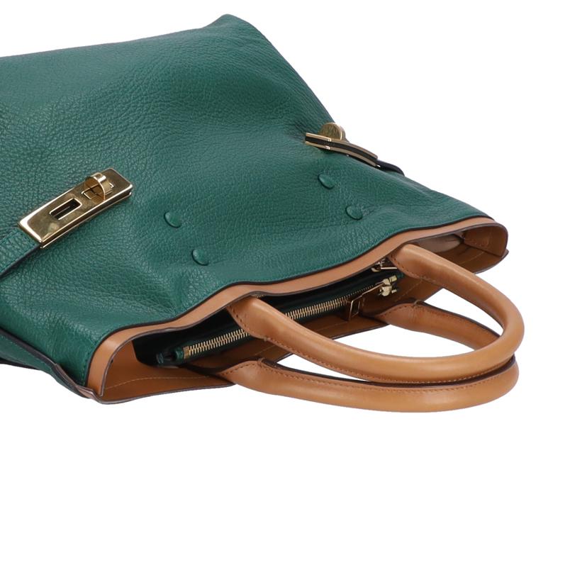 Chloe クロエ/レザー/ハンド/グリーン//ABランク/78