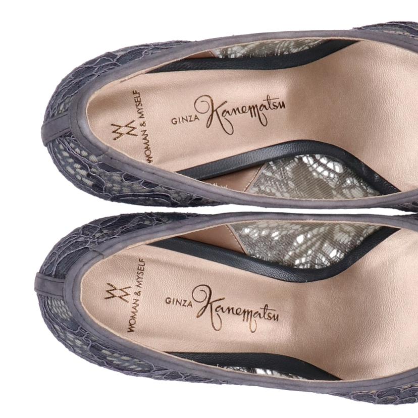 GINZA Kanematsu 銀座かねまつ/スクエアトゥパンプス//Aランク/09