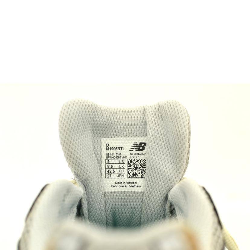 NB ニューバランス/ディスイズネバーザット×1906R/メタリックシルバー/M1906RTI//サイズ:27cm/Aランク/75