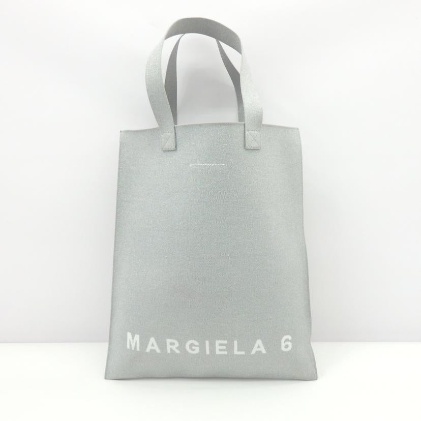 MM6 エムエムシックス/メゾンマルジエラ ラメロゴトートバック //ABランク/77