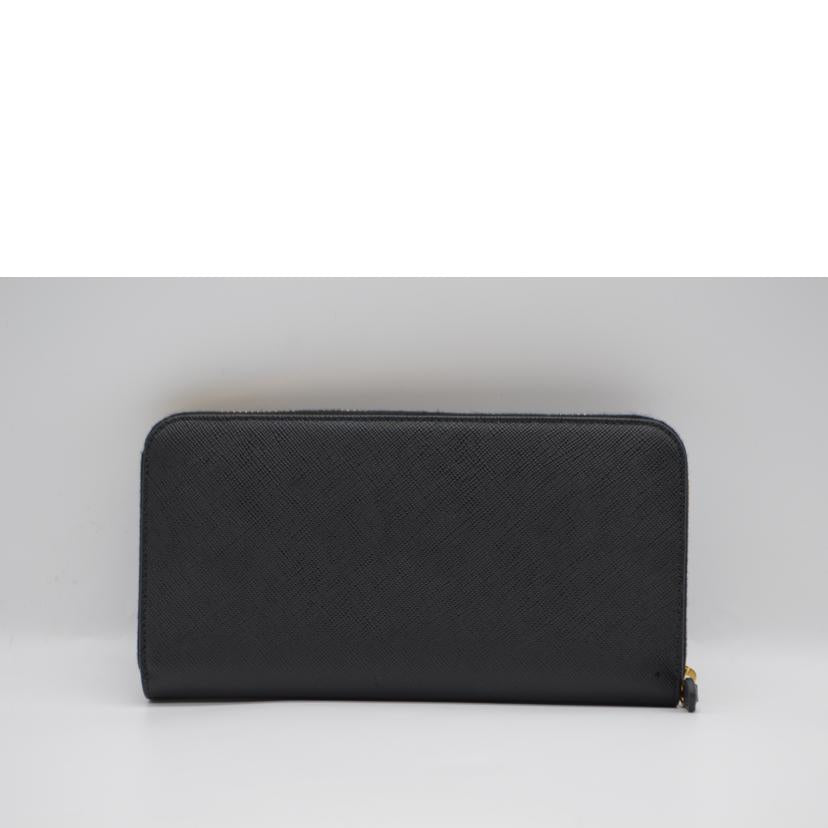 PRADA プラダ/サフィアーノトライアングルラウンドファスナー長財布/1ML506//164/Sランク/89