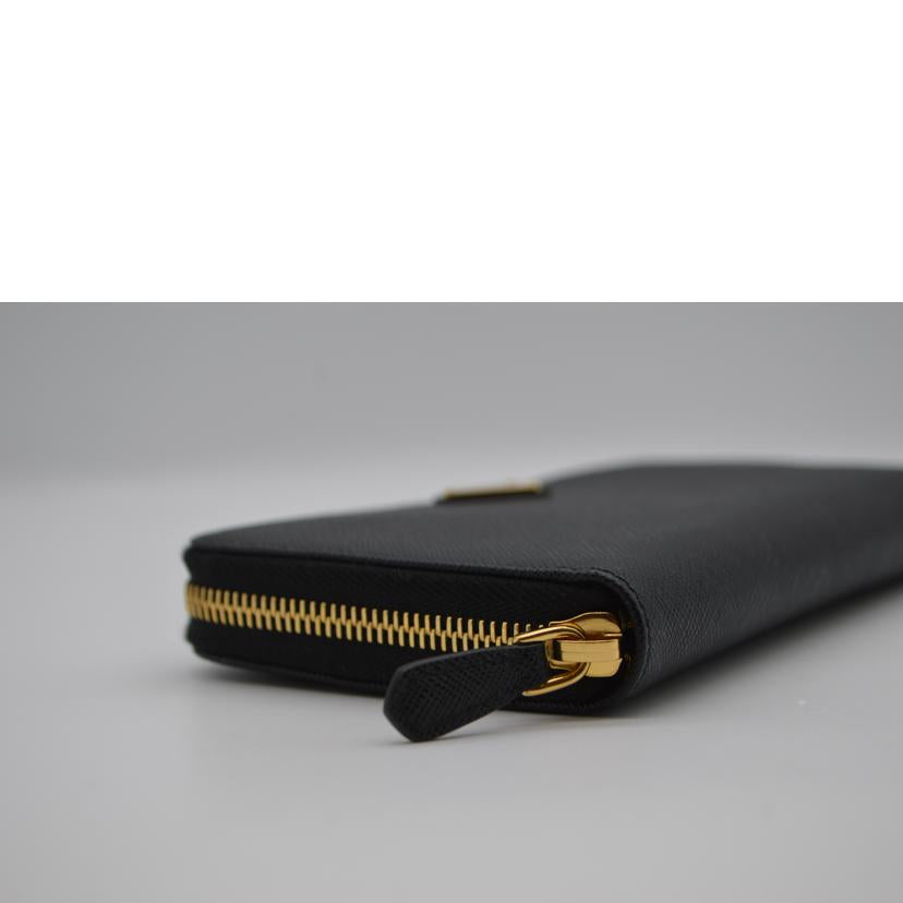 PRADA プラダ/サフィアーノトライアングルラウンドファスナー長財布/1ML506//164/Sランク/89