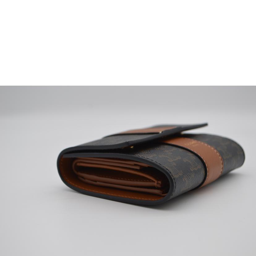 CELINE セリーヌ/トリオンフキャンバススモールトリフォールドウォレット/10D5.72BZ9.04LU//F・I******/Aランク/89