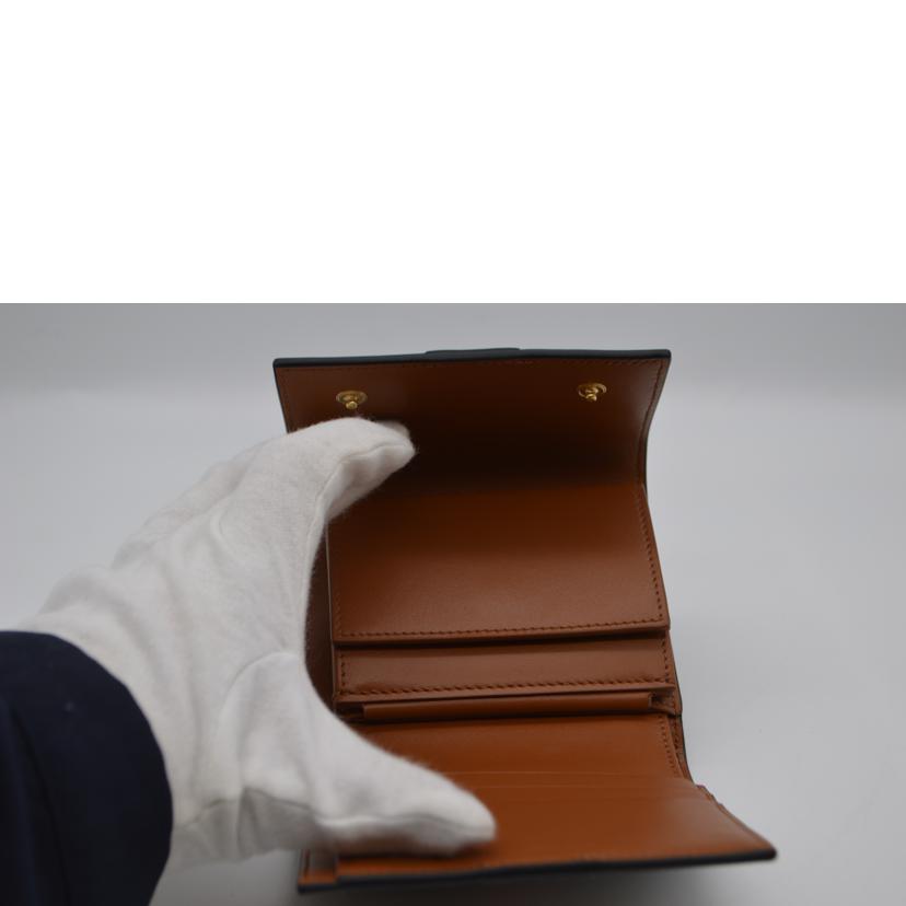 CELINE セリーヌ/トリオンフキャンバススモールトリフォールドウォレット/10D5.72BZ9.04LU//F・I******/Aランク/89