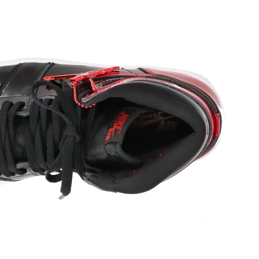 NIKE ナイキ/AIR JORDAN 1 RETRO HIGH OG Patent Bred/555088-063//Sランク/05