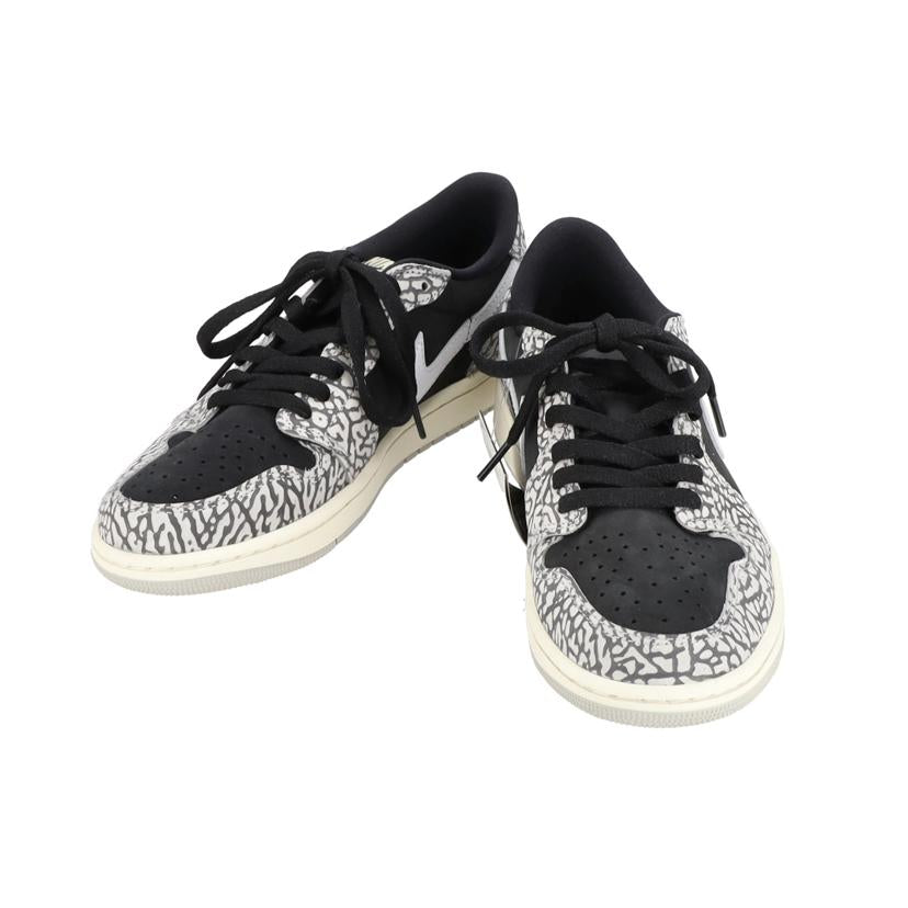 NIKE ナイキ/AIR JORDAN 1 RETRO LOW OG Black Cement/CZ0790-001//Sランク/05