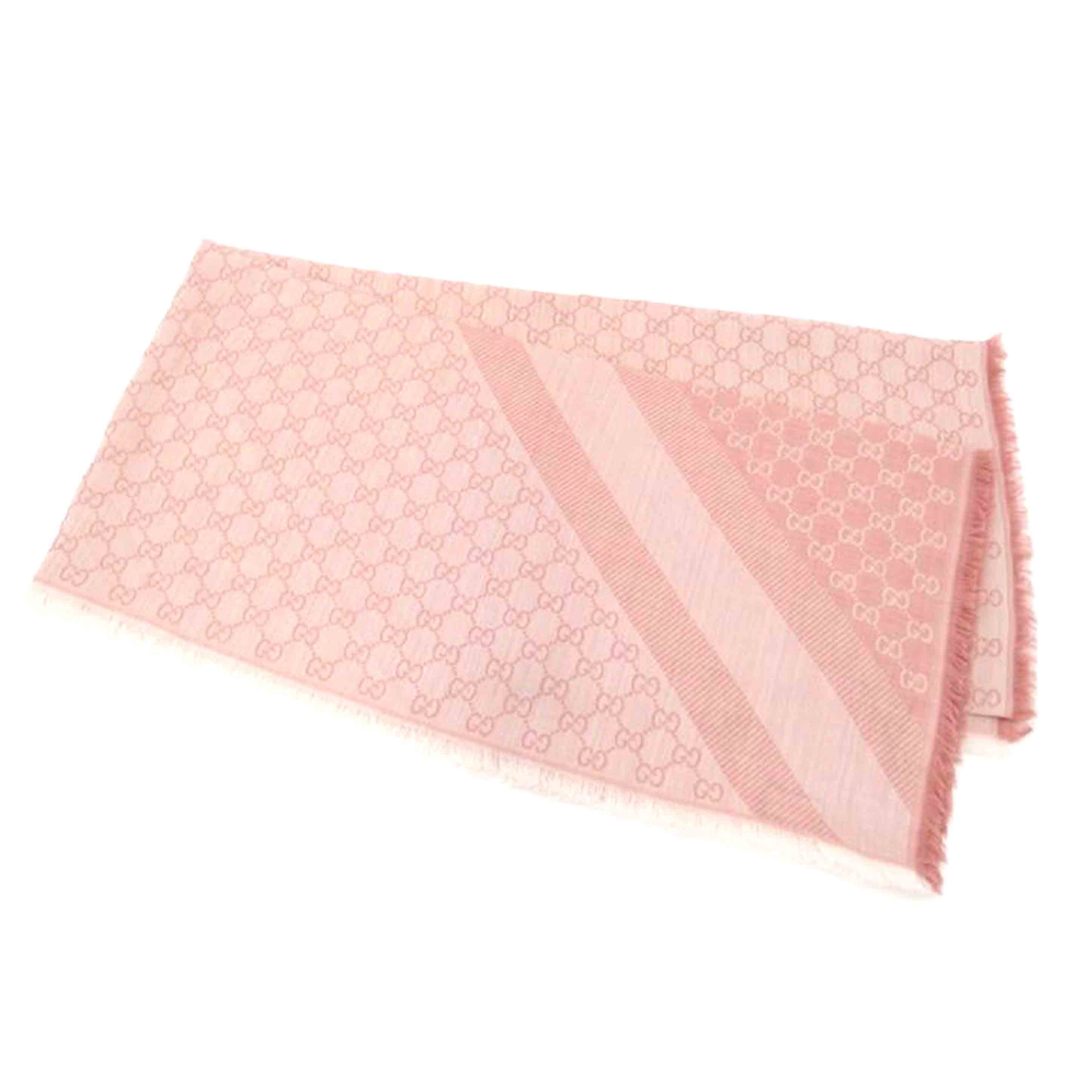 GUCCI/GG大判ストール/140×140/ピンク/281942//ABランク/69