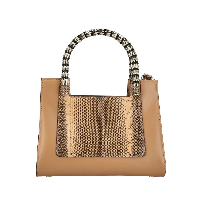 BVLGARI ブルガリ/セルペンティ/2WAYパイソンショルダーバッグ//Aランク/91