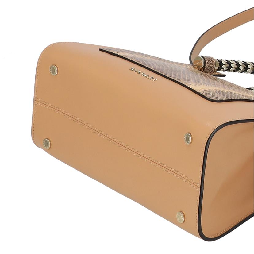 BVLGARI ブルガリ/セルペンティ/2WAYパイソンショルダーバッグ//Aランク/91