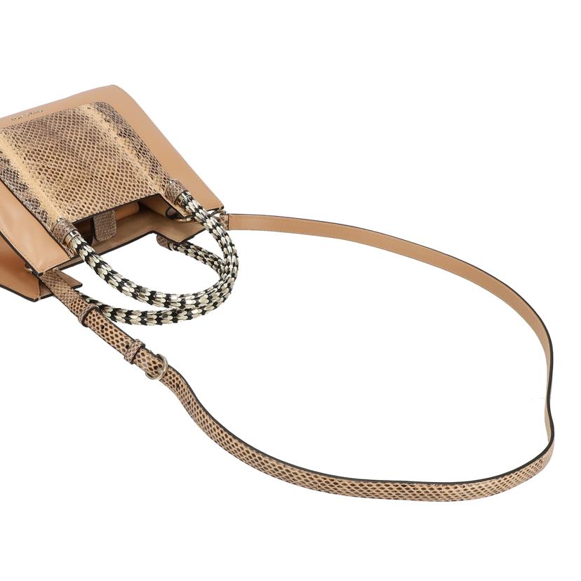 BVLGARI ブルガリ/セルペンティ/2WAYパイソンショルダーバッグ//Aランク/91