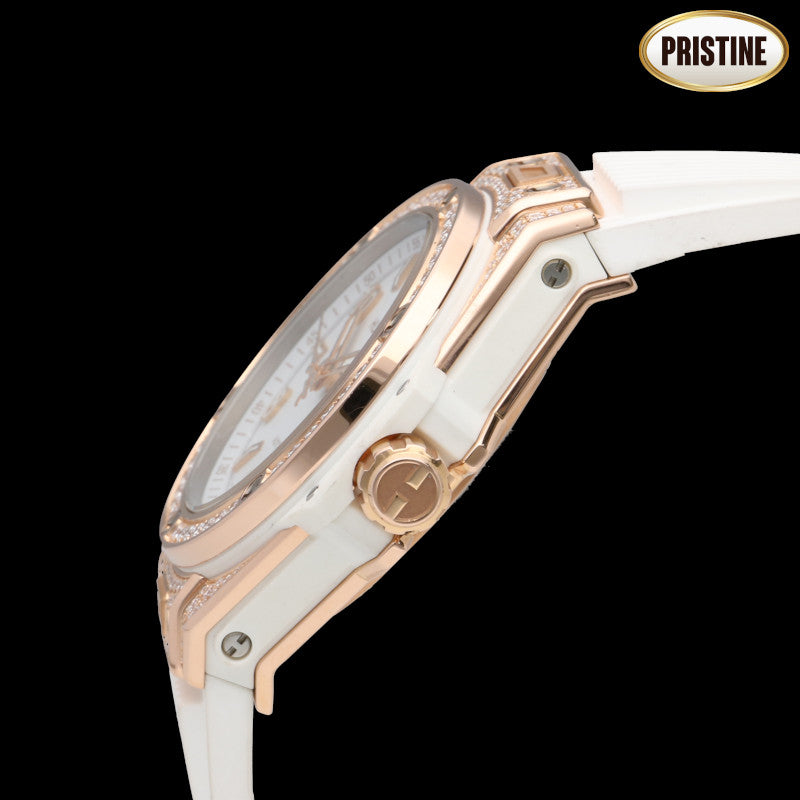 HUBLOT ウブロ/ビッグバンワンクリック・キングゴールドホワイトパヴェ/465.OE.2080.RW.1604//121****/SAランク/75