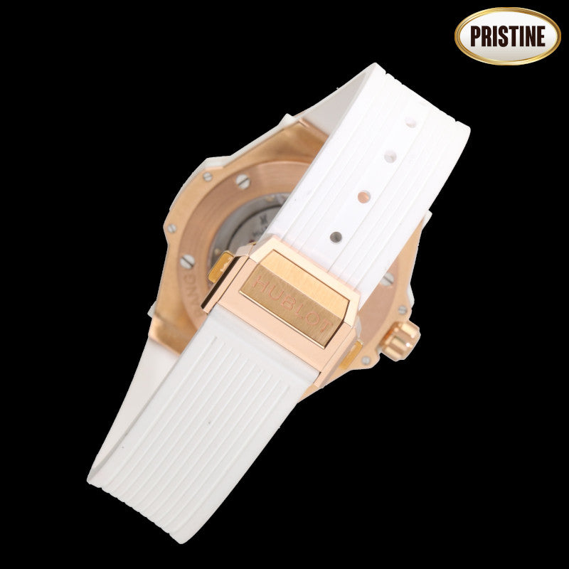 HUBLOT ウブロ/ビッグバンワンクリック・キングゴールドホワイトパヴェ/465.OE.2080.RW.1604//121****/SAランク/75