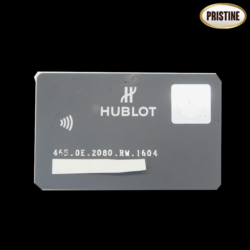 HUBLOT ウブロ/ビッグバンワンクリック・キングゴールドホワイトパヴェ/465.OE.2080.RW.1604//121****/SAランク/75